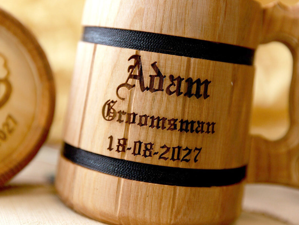Personalized Engraved Beer Mug, Birthday Gift, Gifts For Him, Boyfriend Gift, Personalized Beer Mug